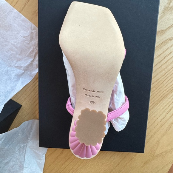A'mmonde Atelier Pink Sandal Heels - NWT - Picture 6 of 7